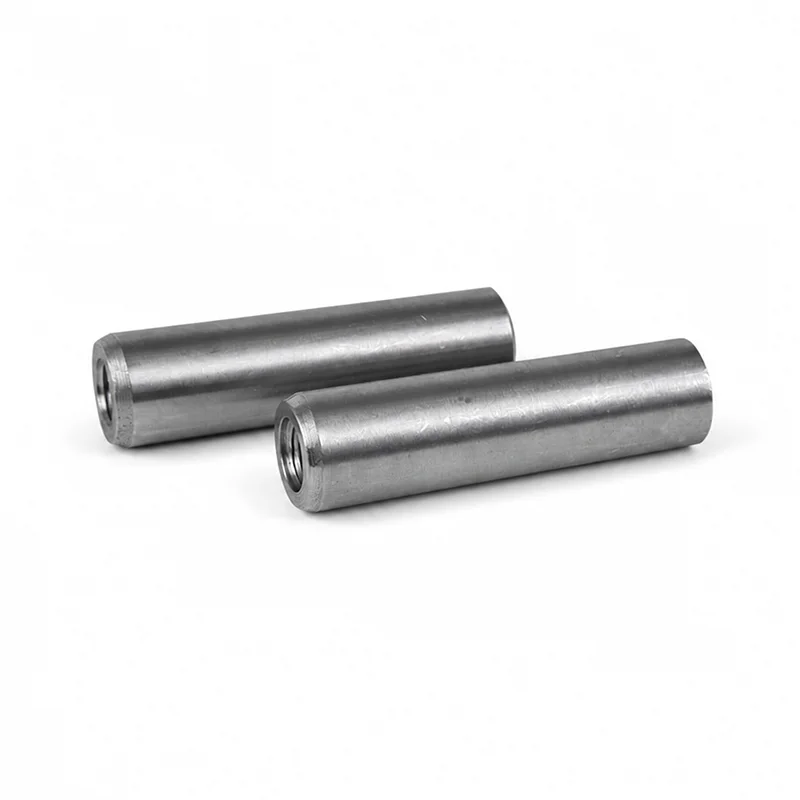 DIN7978 Internal Thread Dowel Pin | 40Cr Bright Unhardened Threaded Locating Pin