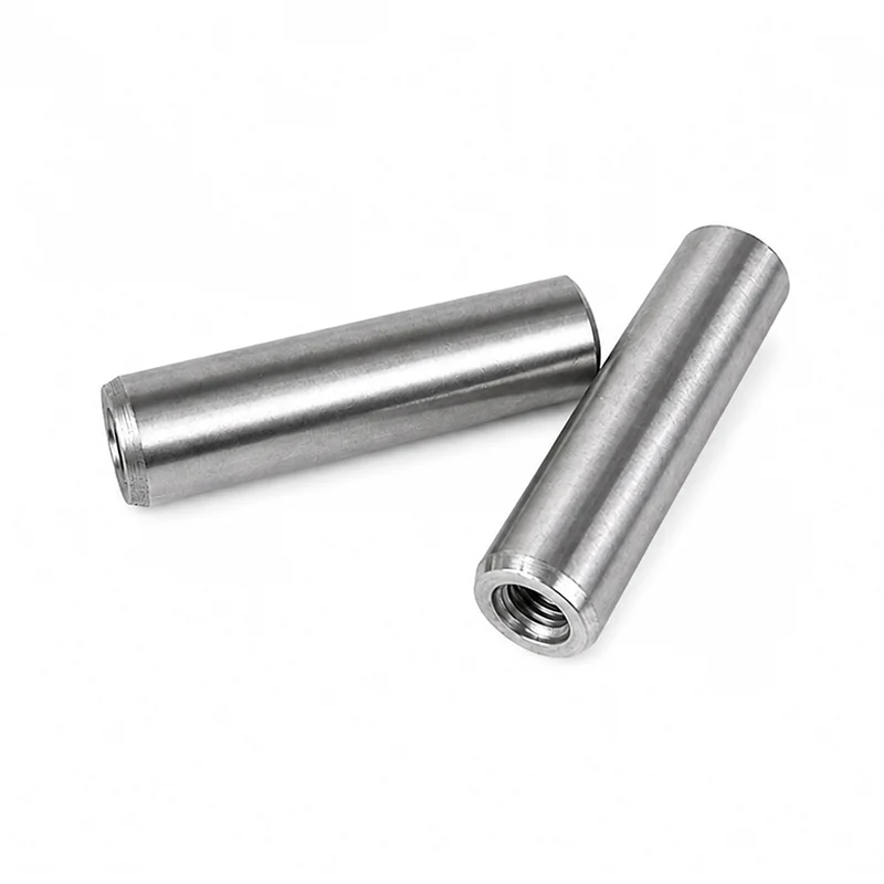 DIN7978 Internal Thread Dowel Pin | 40Cr Bright Unhardened Threaded Locating Pin