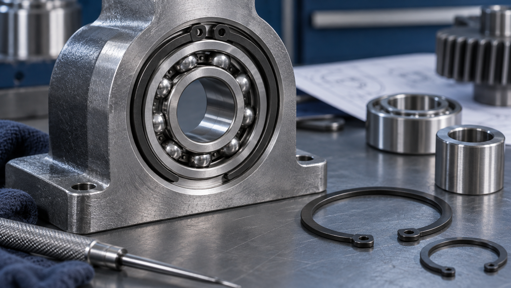 Bearing Snap Rings: Groove Location, Fit, and Replacement Checks