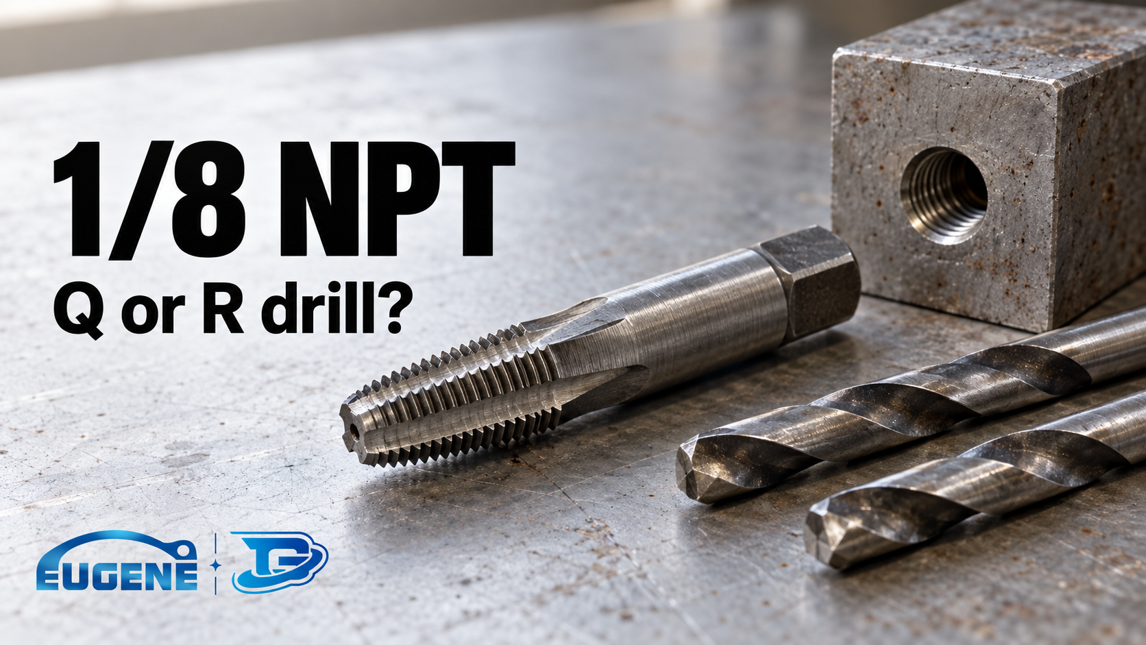 1/8 NPT Drill Size: Q vs R Drill and Tap Preparation