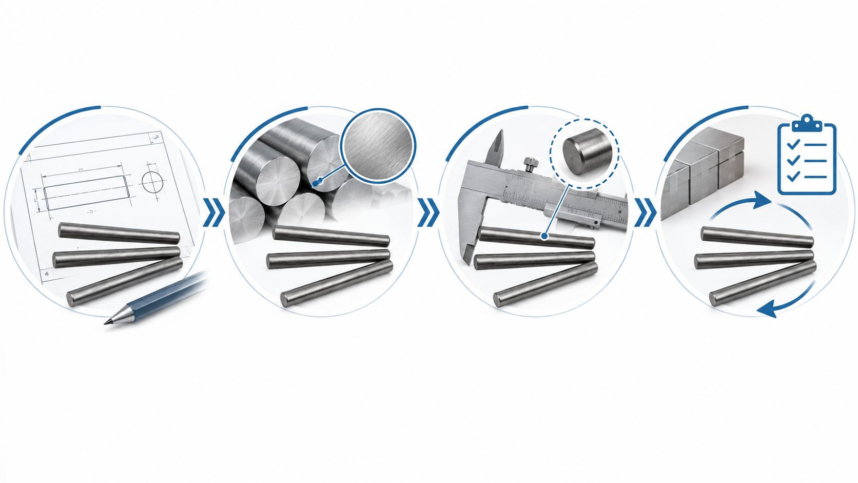 Supplier evaluation flow from drawing review to repeat-order control